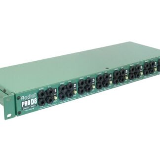 Radial Engineering ProD8 Eight Channel Rackmount Passive DI Direct Box