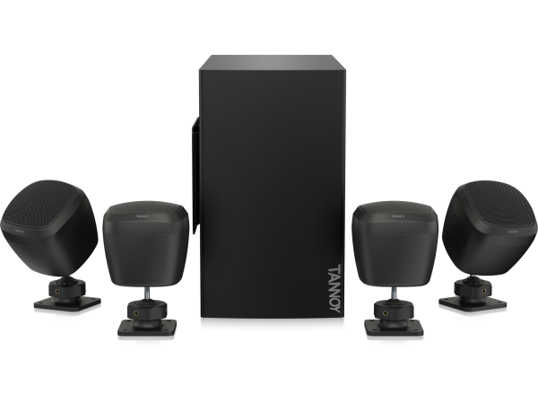 Tannoy SAT SUB 4PACK - Packaged Satellite-Subwoofer Loudspeaker System in Black