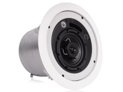 AtlasIED FAP42T 4" Coaxial In-Ceiling Speaker with 16-Watt 70/100V Transformer and Ported Enclosure