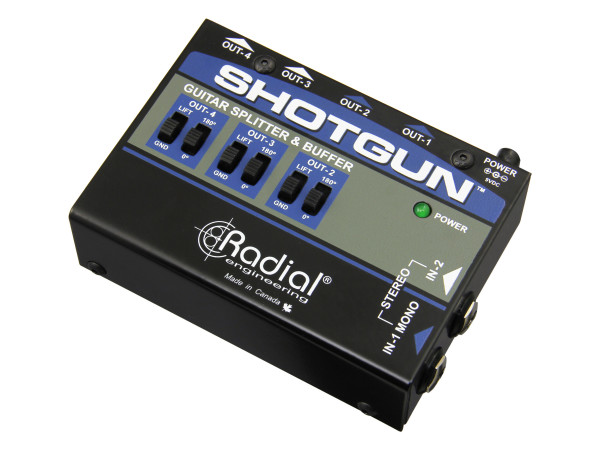 Radial ShotGun Instrument Buffer & Splitter