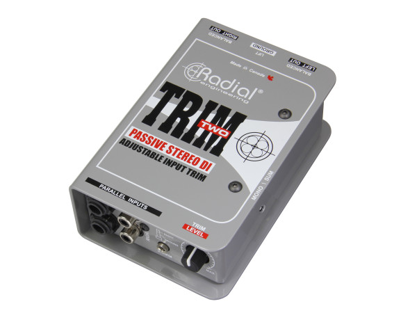 Radial Trim-Two Stereo Direct Box with Level Control