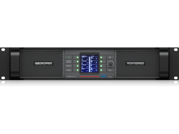 Lab Gruppen PLM+ 20K44 SP 20,000 Watt Amplifier with 4 Flexible Output Channels on SpeakON Connectors, Lake Digital Signal Processing and Digital Audio Networking