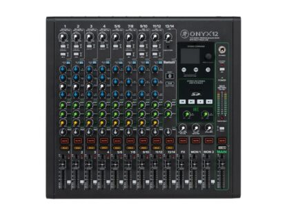 Mackie Onyx 12 - 12-Channel Premium Analog Mixer with Multitrack USB - B-Stock