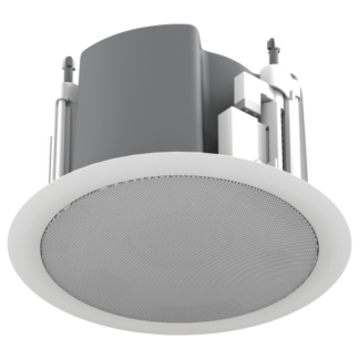 AtlasIED FAP33TW 3" Full Range In-Ceiling Speaker With 16-Watt 70V/100V Transformer, Ported Enclosure, And Safety First Mounting System