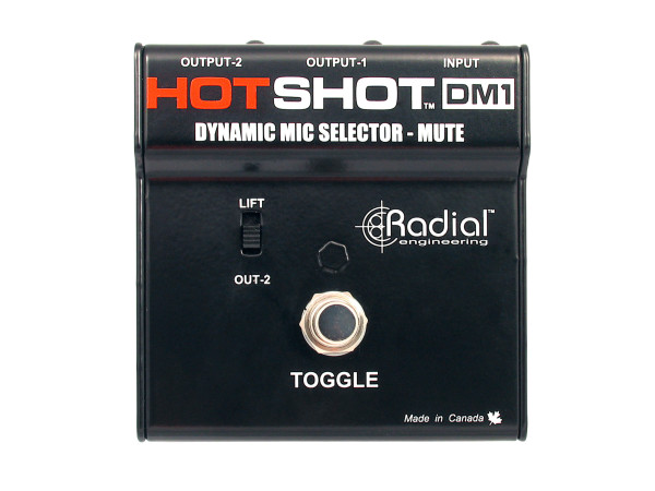 Radial HotShot DM1 - Stage Mic Toggle