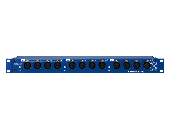 Radial Engineering Catapult Rack TX Rackmount Cat 5 Analogue Audio Distribution Snake Transmitter